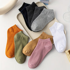 10 Pairs Soft Low Cut Ankle Socks Women's Stockings