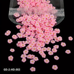Mixed Nail Decal Jewelry Dried Flower Accessories For Manicure 10g