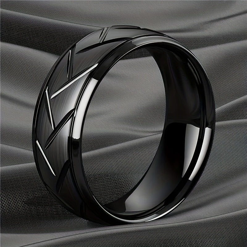 Men's Titanium Steel Ring Gift