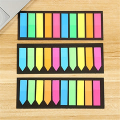 Fluorescence Colour Paper Memo Pad Sticky Notes Bookmark Marker