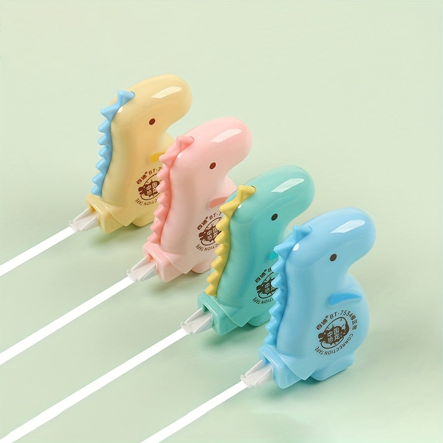 1pc Cartoon Dinosaur PET Correction Tape Student 8m Length