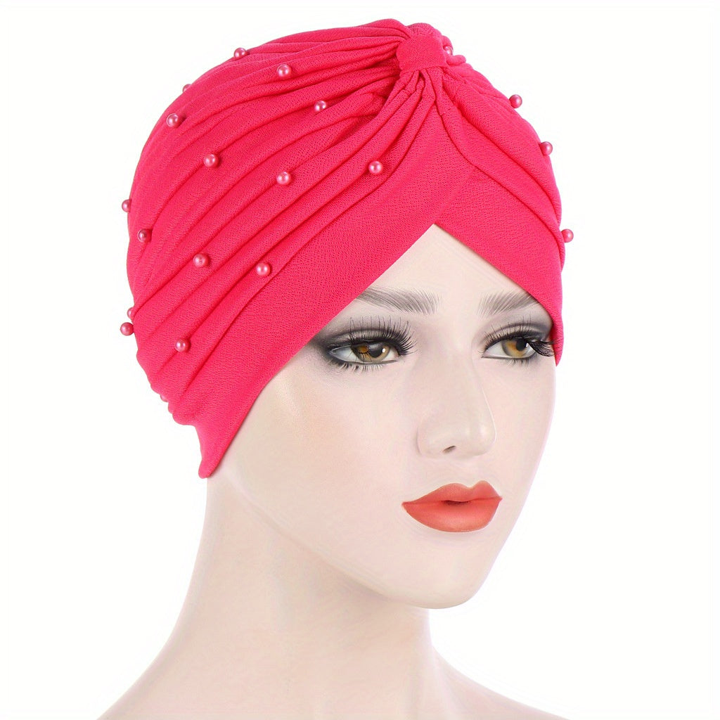 Beads Candy Turban Lightweight Head Scarf Ramadan Head Wrap