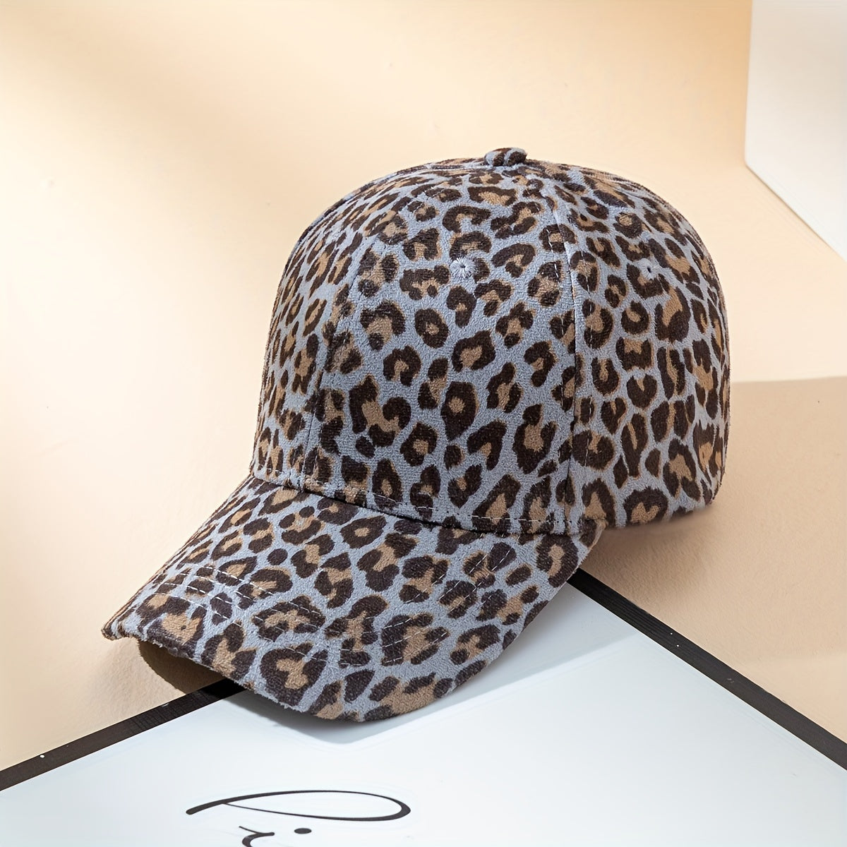 Leopard Print Baseball Cap Lightweight Sun Hat