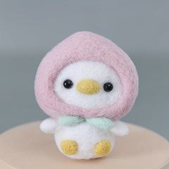 Chicken Wool Felt Doll Kit for Beginners