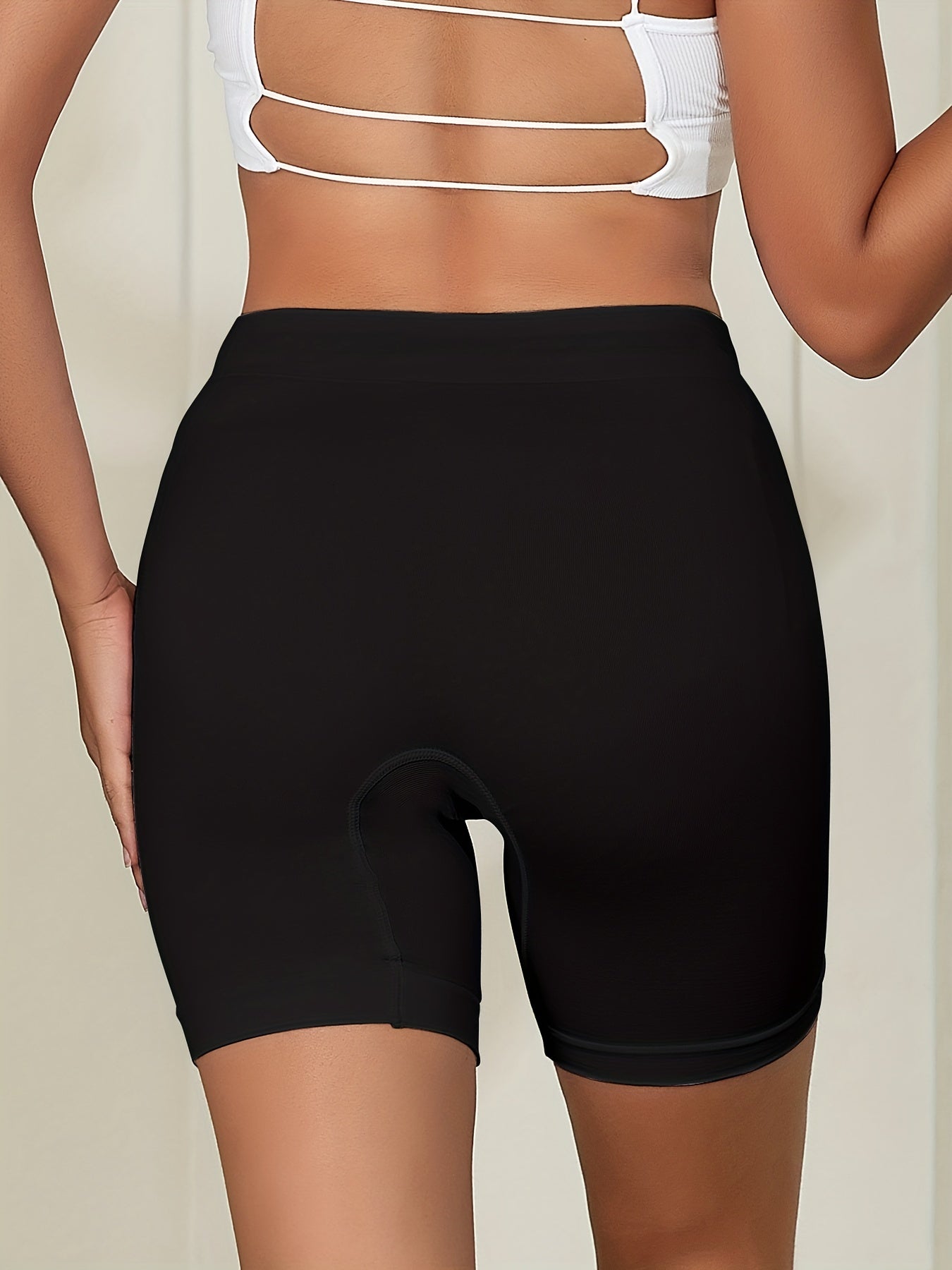 3 Seamless Solid Boyshort Panties Soft Comfortable Stretch Women's Lingerie