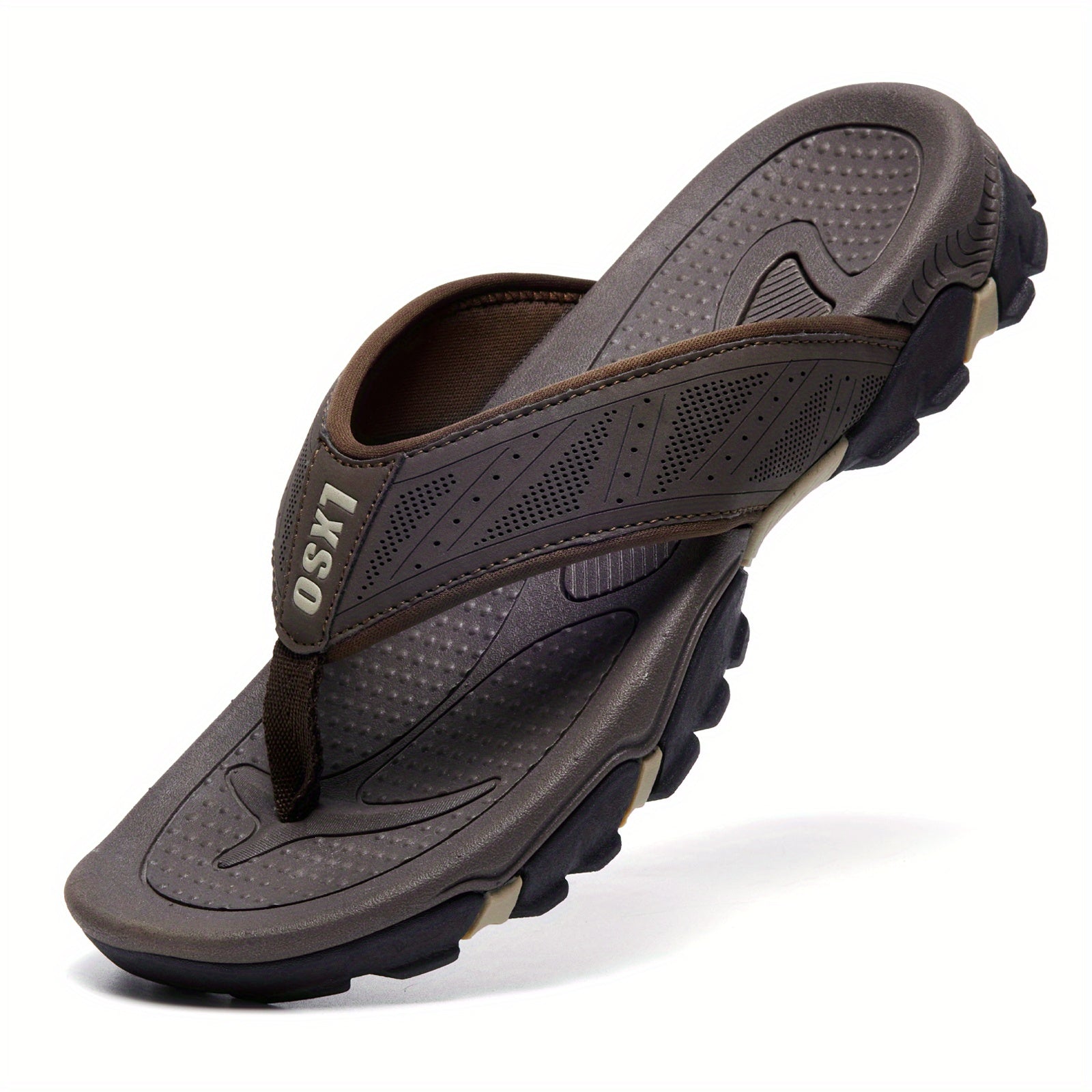 Men's Arch Support Flip Flops Athletic Sandals