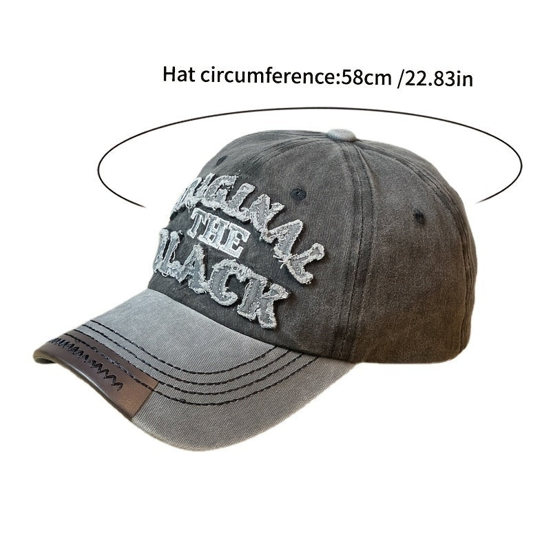 Denim Casual Baseball Cap Sun Protection Hat Unisex