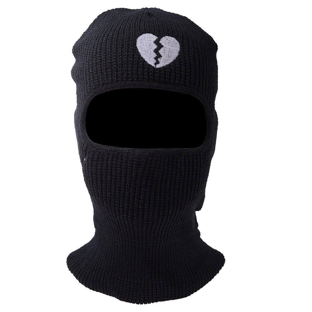 Heartbreak Embroidered Wool Pullover Cap