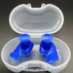 Spiral Silicone Earplugs Waterproof Anti-noise for Swimming Diving Surf
