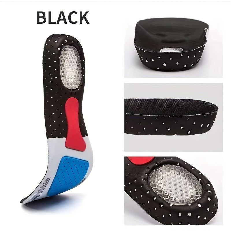 Silicone Shock Absorbing Insoles for Foot Pain Relief