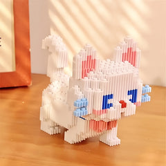 1435pcs Cartoon Cat Building Blocks Set DIY Assembly Toy for Adults and Teens