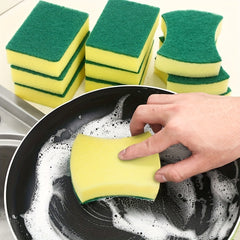 Dishwashing Sponge Scouring Pad Cleaning Brush Magic Dishwashing Kitchen Sponge
