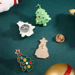 Men's Christmas Alloy Pin