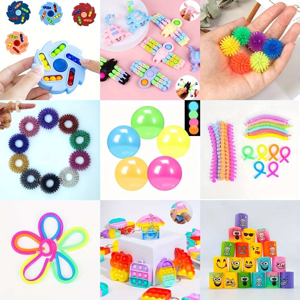 Pop Fidget Toy Birthday Gift Kit 10-50pcs Fun Creative Toys Party Bag Prizes