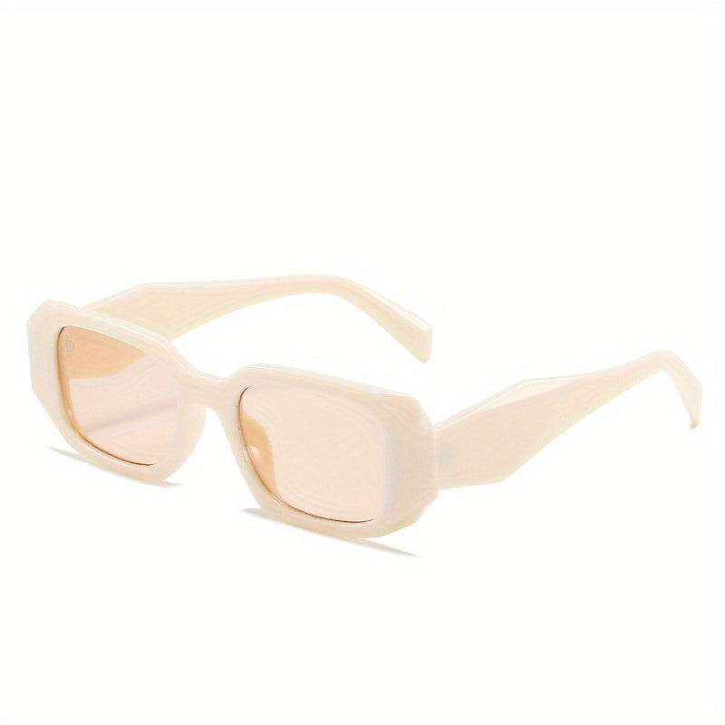 Y2K Rectangle Sunglasses Mod Anti Glare UV400