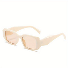 Y2K Rectangle Sunglasses Mod Anti Glare UV400