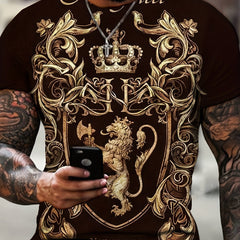 Crown & Lion Tee Men's Outdoor Clothing