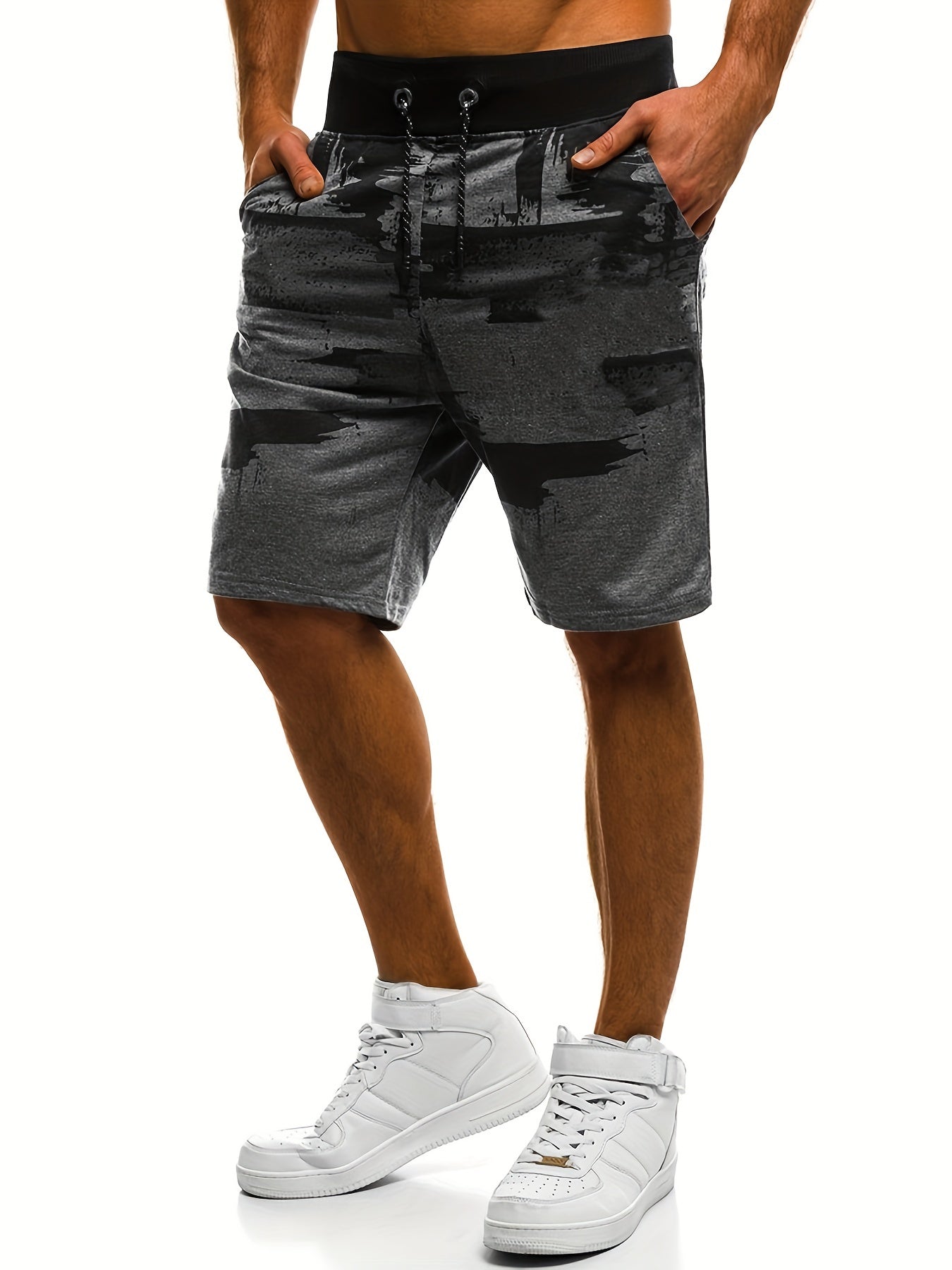 Men's Comfy Drawstring Shorts for Summer - Elastic Waist