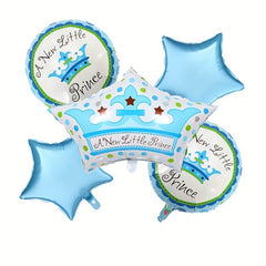 5pcs Newborn Party Set Birthday Balloon Gender Reveal Balloon