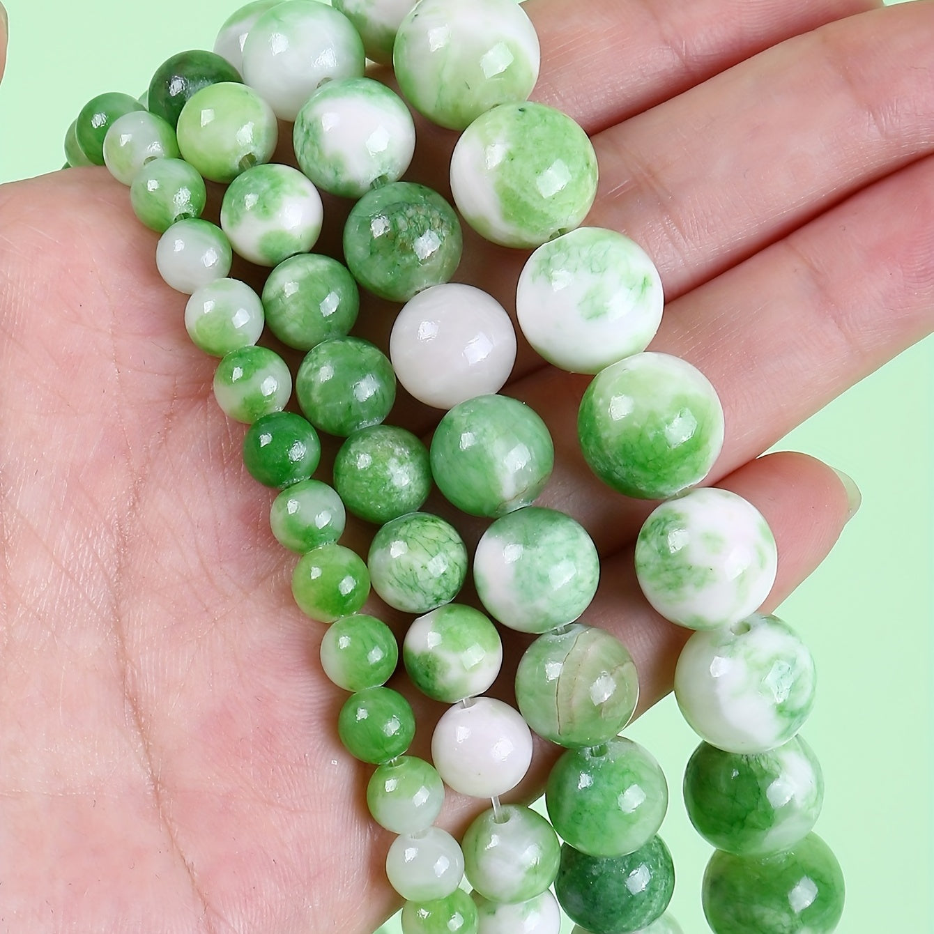 Mixed Loose Round Beads for DIY Jewelry Making