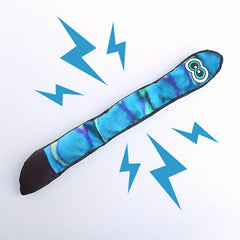 Big Eye Snake Chew Toy for Dogs, Interactive Teeth Grinding & Squeaking Fun