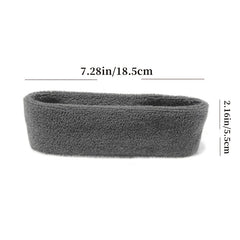 Cotton Sport Headband Non slip Elastic Sweatband