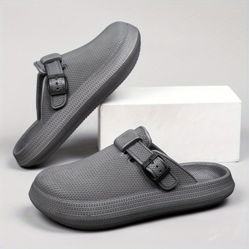 Men's Clogs Closed Toe Sandals Soft Sole Outdoor Mules Garden Shoes