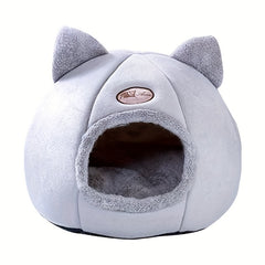 Soft and Warm Cozy Cat Bed for Winter