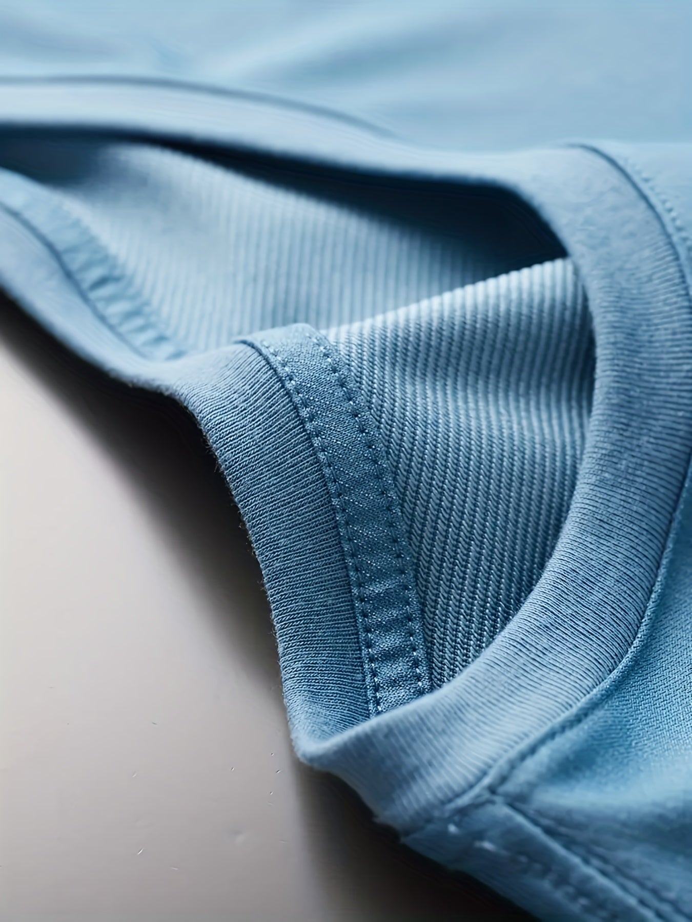 Men's Plush Print T Shirt with Stretch Crew Neck