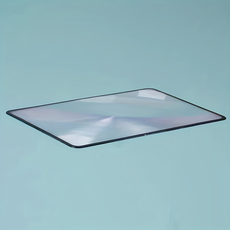 Large Thin PVC Magnifying Glass for Elderly and Students