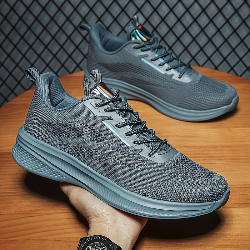 Men's Breathable Running Shoes with Cushioned Comfort