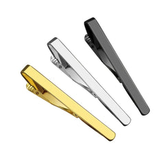 Metal Necktie Tie Bar Clasp Clip Clamp Pin Men's Women's Tie Clip