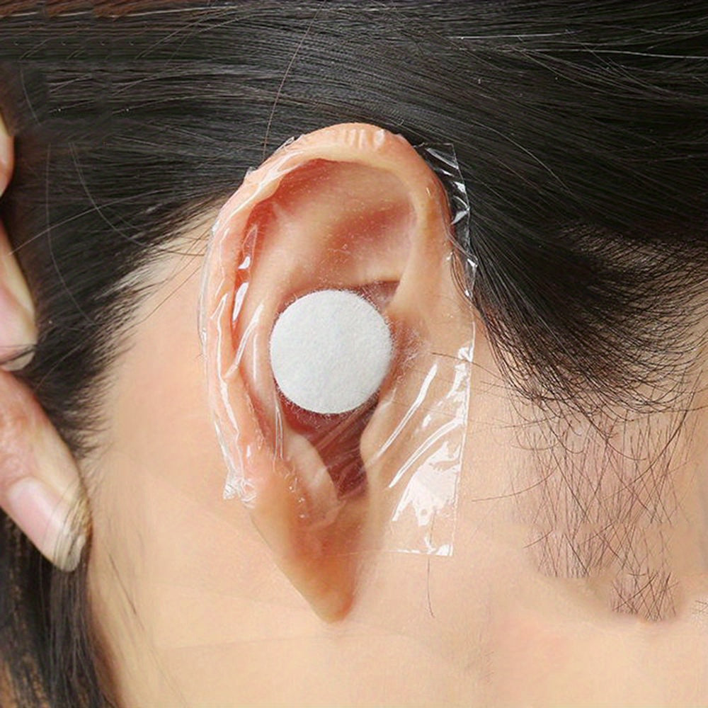 20pcs Shampoo Ear Protection Stickers Bathing Swimming Earmuffs Water Children