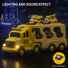 Construction Vehicle Transport Truck Carrier Toy Gift