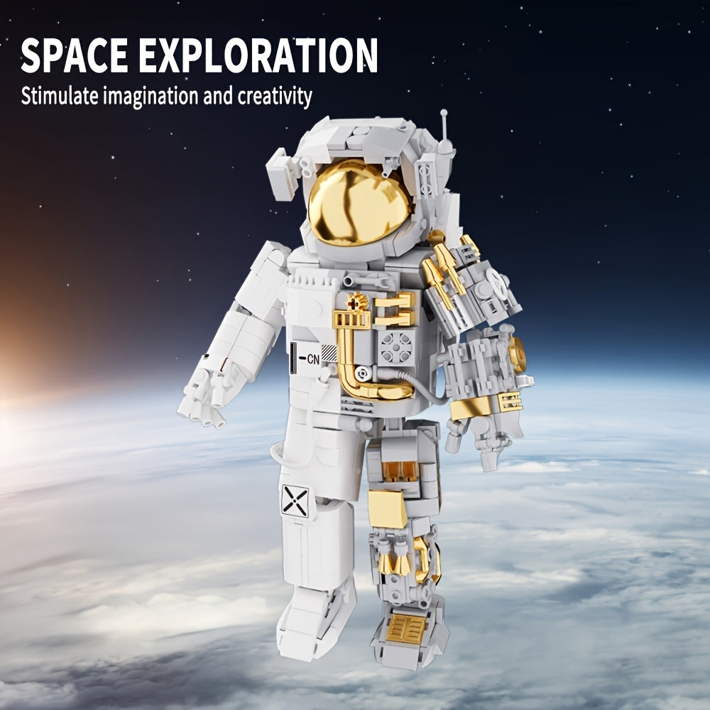 MESIONDY Astronaut Building Blocks Set Space Exploration Toy