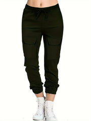  Cargo Jogger Trousers With Flap Pockets