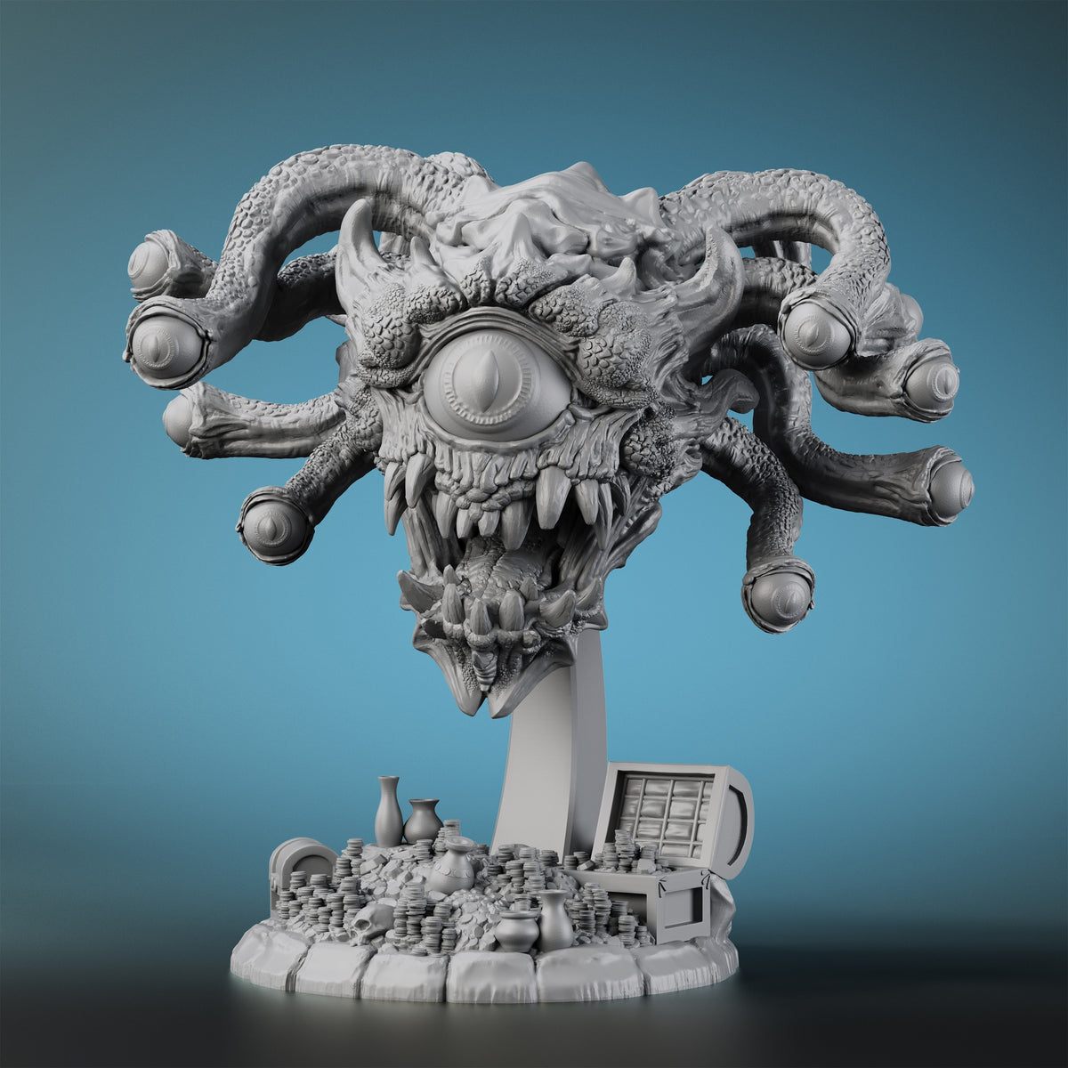 Beholder Fantasy Resin Figurine for RPG Games
