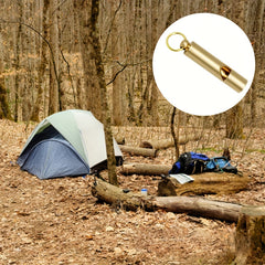 Portable Metal Survival Whistle Key Chain