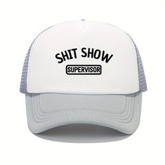 Mesh Baseball Cap Curved Brim Sunshade Summer Hat Men Women
