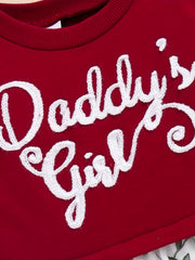 Floral & Daddy's Girl Print Baby Dress