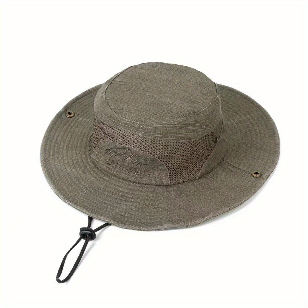 Men's Multicolor Sun Protection Outdoor Hat