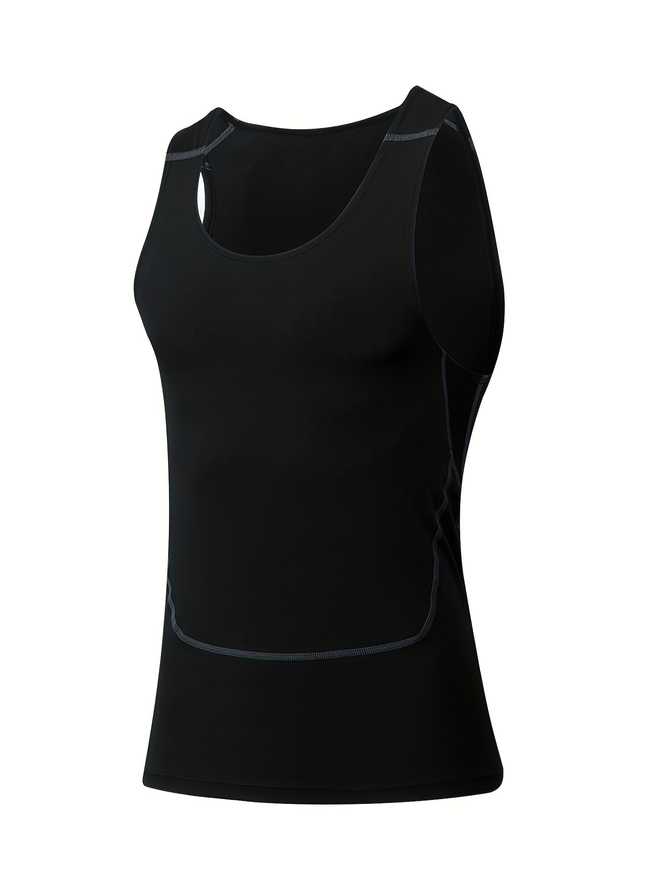 Breathable Quick Drying Sports Tank Top Men's Casual High Stretch Tank Top