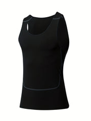 Breathable Quick Drying Sports Tank Top Men's Casual High Stretch Tank Top
