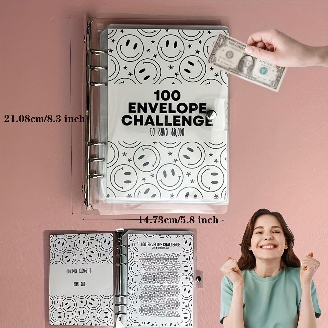 100 Envelopes Saving Challenge Binder Money Saving Kit