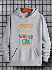 Everything Will Be OK Print Hoodie Hoodies For Men