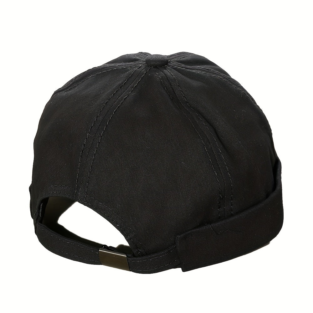 Cotton Sunshade Skullies & Beanies Hat With Alphabets