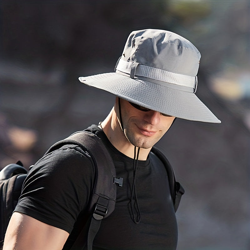 Polyester Leisure Sunshade Fishing Outdoor Visor Cap