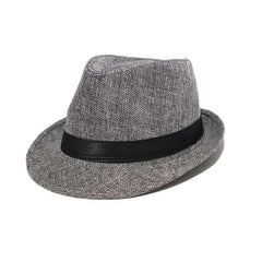Women's Curved Brim Vintage Sun Hat Western Fedora Cap