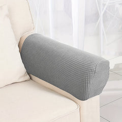 2pcs Stretch Sofa Armrest Cover, Non-slip Fleece Armrest Cover for Furniture