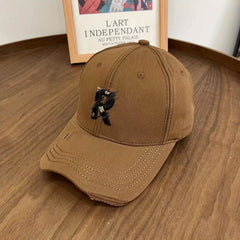 Men's R Embroidered Baseball Cap Sun Protection Sunshade Hat